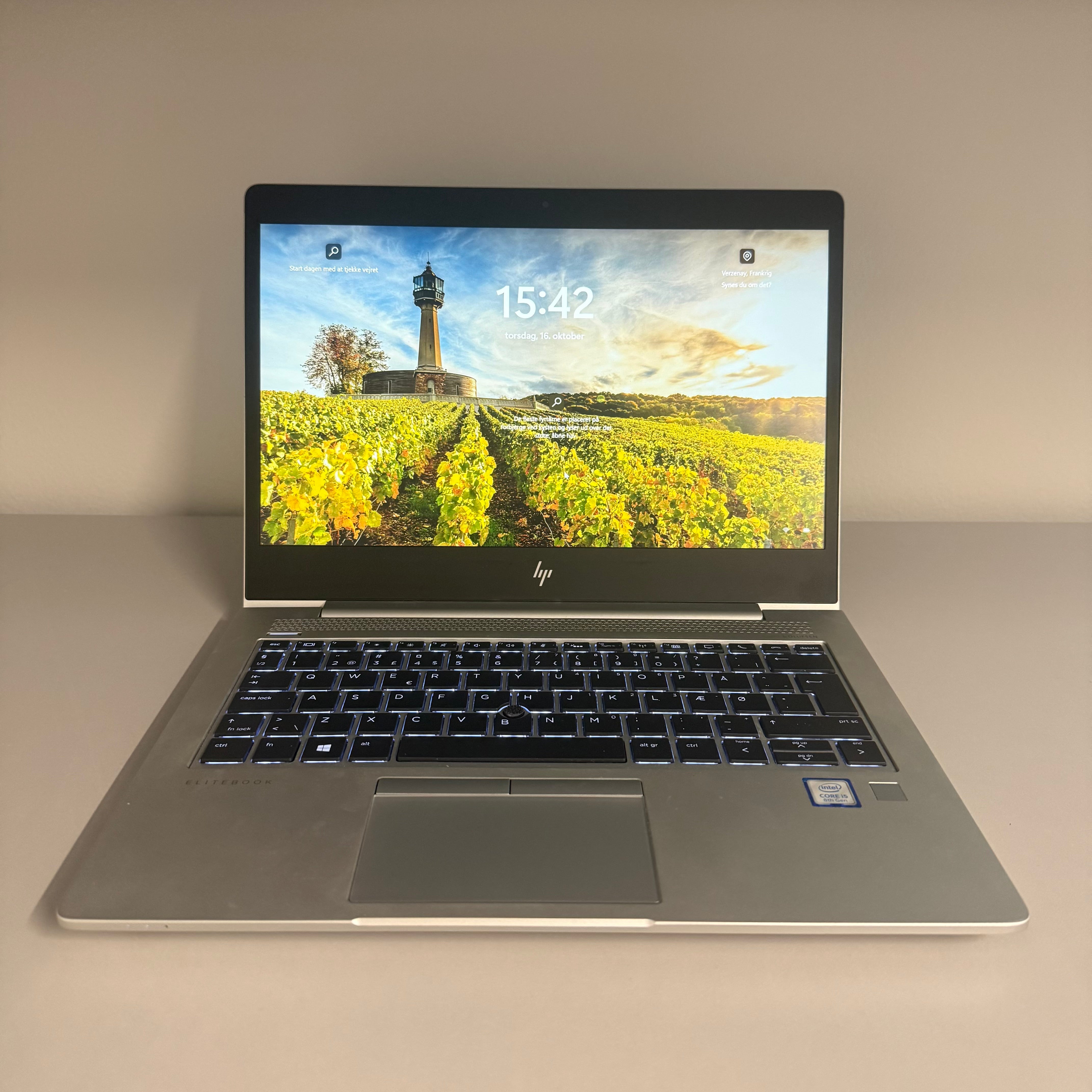 HP EliteBook 830 G5 | i5-8250U | 8GB | 256GB SSD | Renoveret