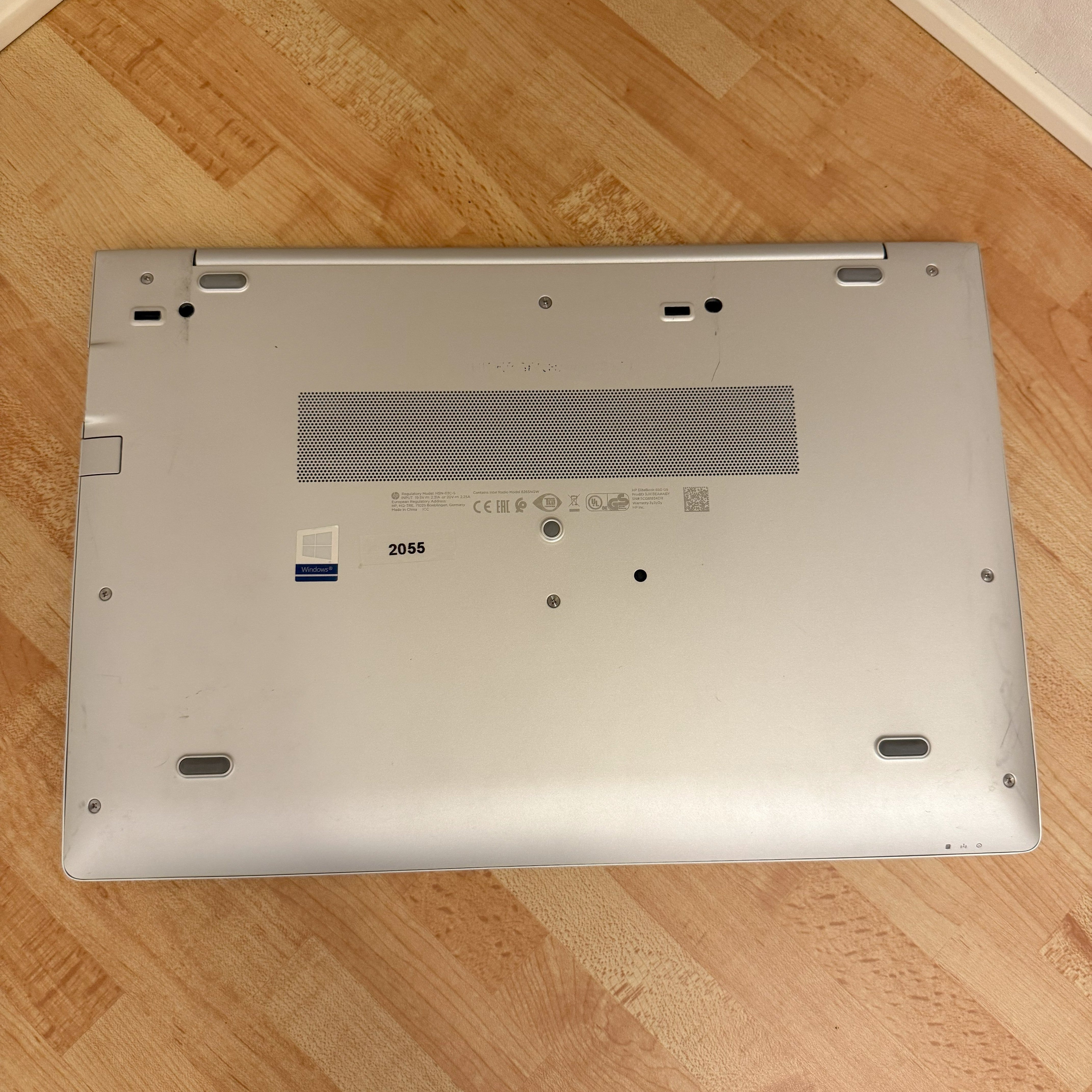 HP EliteBook 850 G5 | i5-8250U | 8GB | 256GB SSD | Renoveret