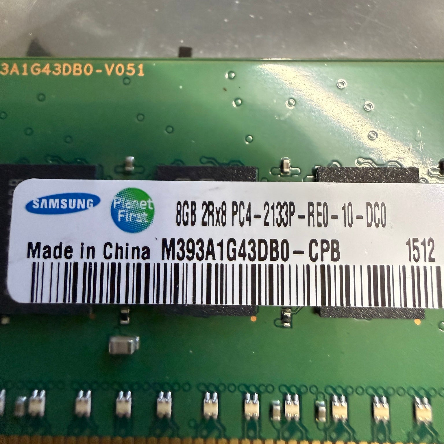 Samsung 8GB DDR4 ECC 2133MHz RDIMM | Server RAM