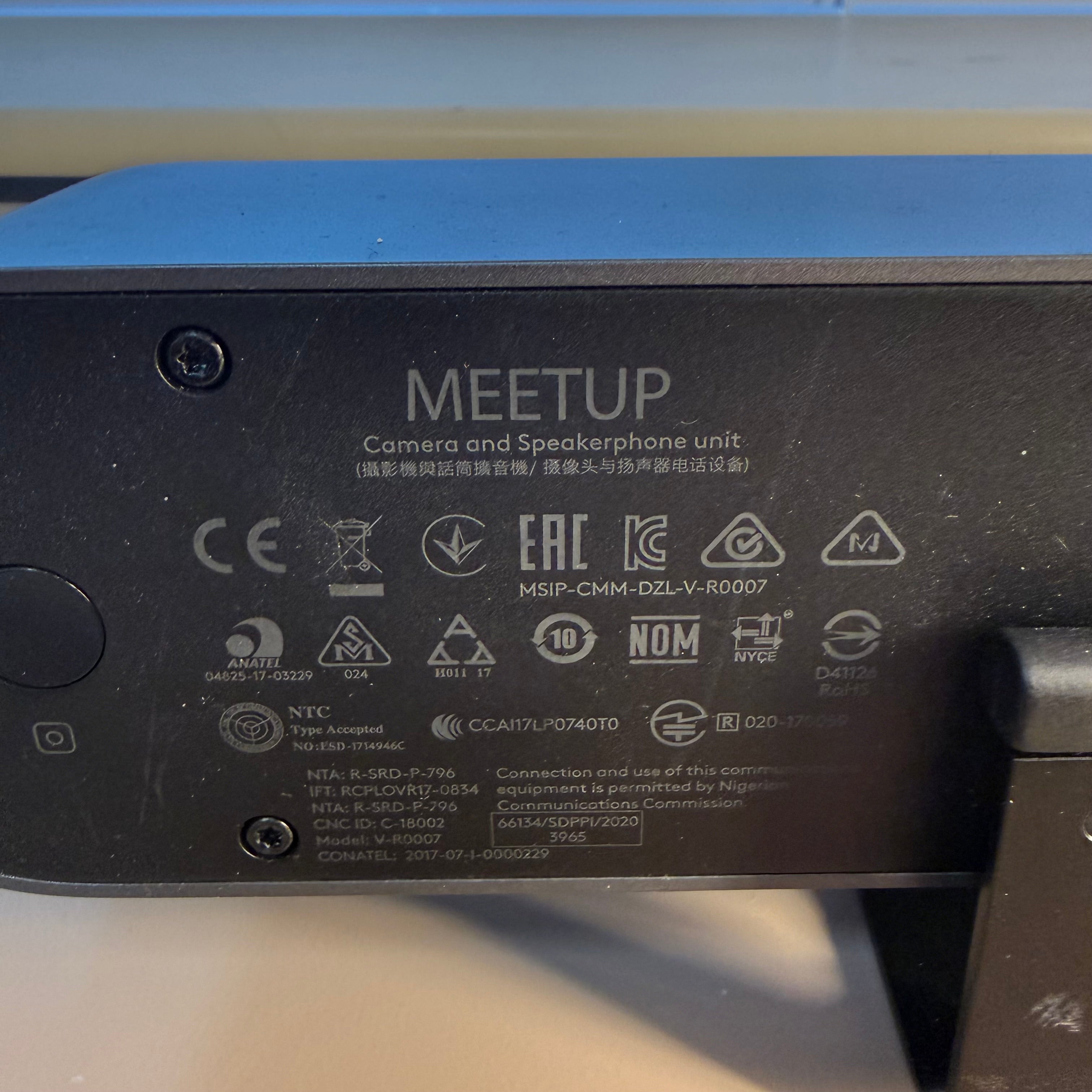Logitech MeetUp 4K ConferenceCam | Kamera, mikrofon & højttaler
